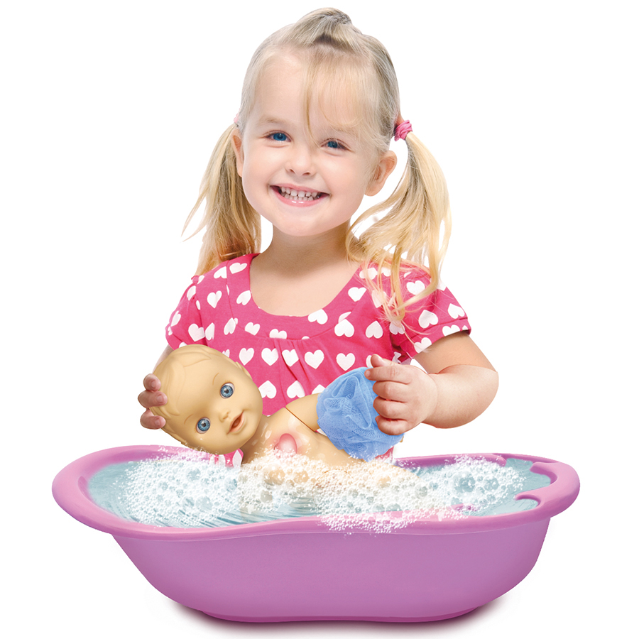 Vtech little love valentin prend son bain