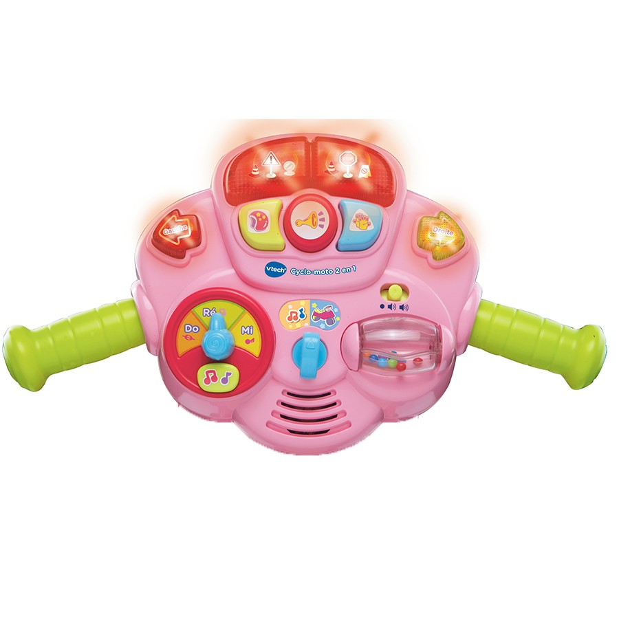 Vtech cyclo-moto 2en1 fille