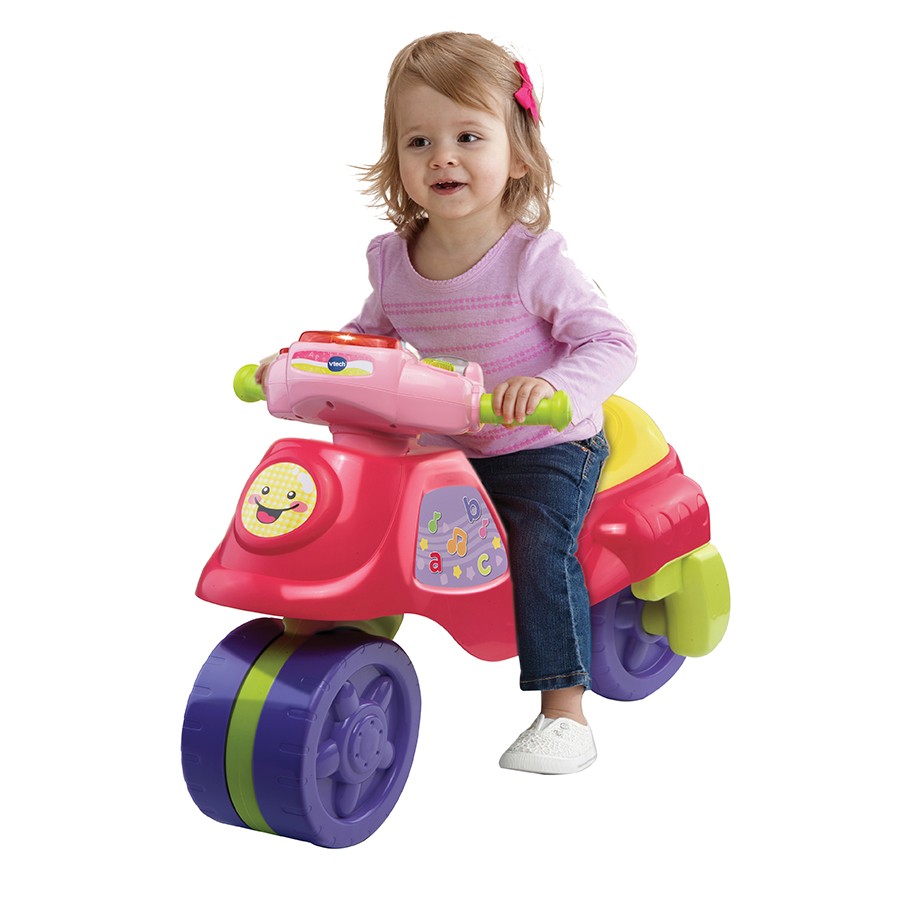 Vtech cyclo-moto 2en1 fille