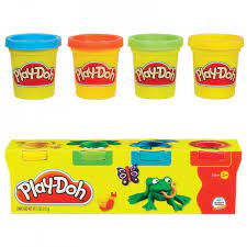 PLAY DOH 4 POTS PATE A MODELER PETIT MODEL