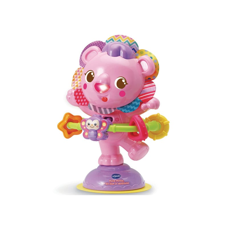 VTECH HULA-HOOP, P'TIT LION A VENTOUSE ROSE
