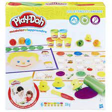 PLAY DOH LES LETTRES ET LANGAGE