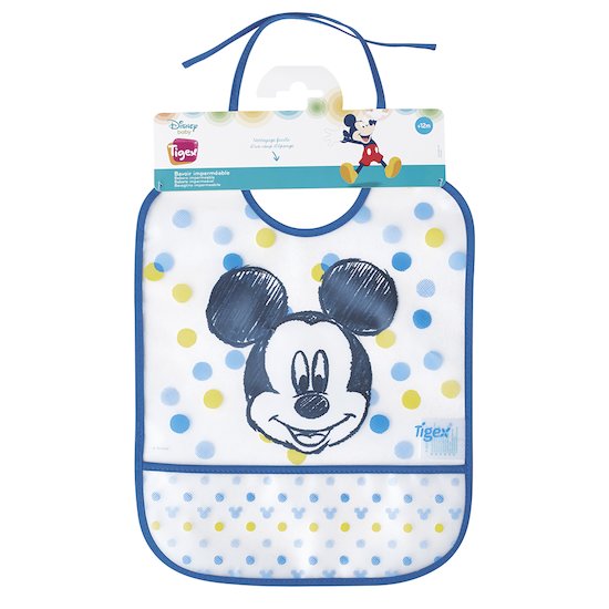 TIGEX BAVOIR IMPERMEABLE PLASTIQUE MICKEY