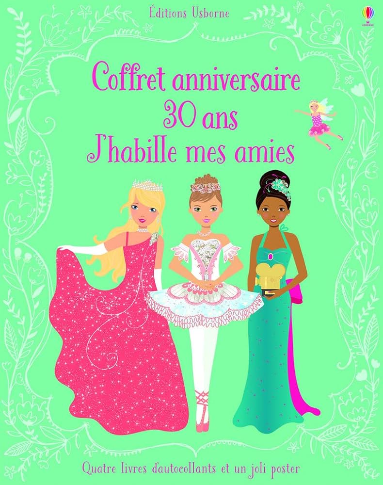 COFFRET ANNIVERSAIRE 30 ANS J'HABILLE MES AMIS