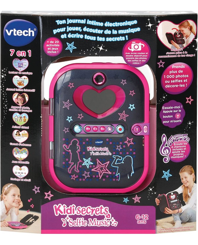 VTECH KIDI SECRETS SELFIE MUSIC 7EN1