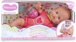 NENUCO BEBE AVEC HOCHET ROSE