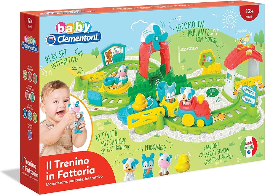 CLEMENTONI LE PETIT TRAIN DES ANIMAUX