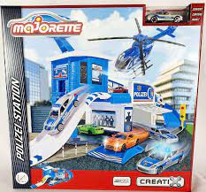 MAJORETTE CREATIX POLICE STATION + 1 CAR