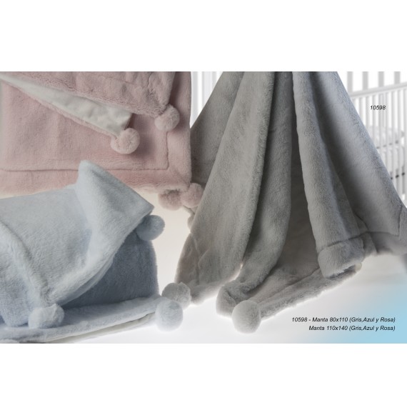 GAMBERRITOS COUVERTURE BEBE 110X140