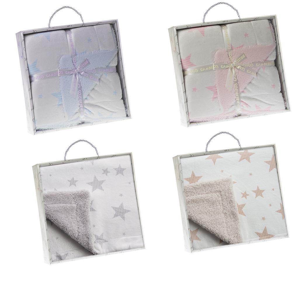 GAMBERRITOS COUVERTURE BEBE 110X140