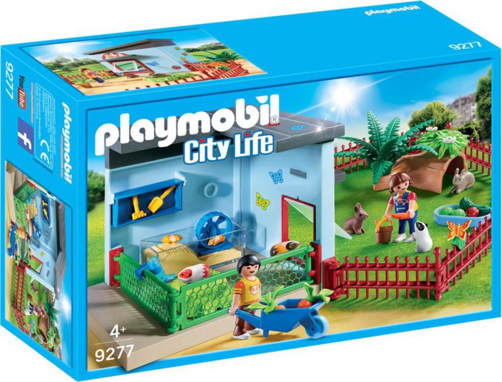 PLAYMOBIL CITY LIFE MAISONNETTE DES RONGEURS ET LAPINS