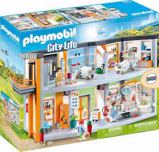PLAYMOBIL CITY LIFE HOPITAL AMENAGÉ