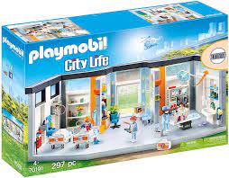 PLAYMOBIL CITY LIFE CLINIQUE EQUIPEE