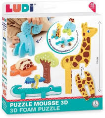 LUDI PUZZLE MOUSSE 3D