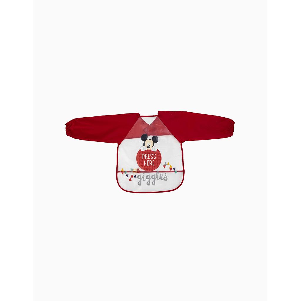 BABERO BAVOIR AVEC MANCHE DISNEY MICKEY