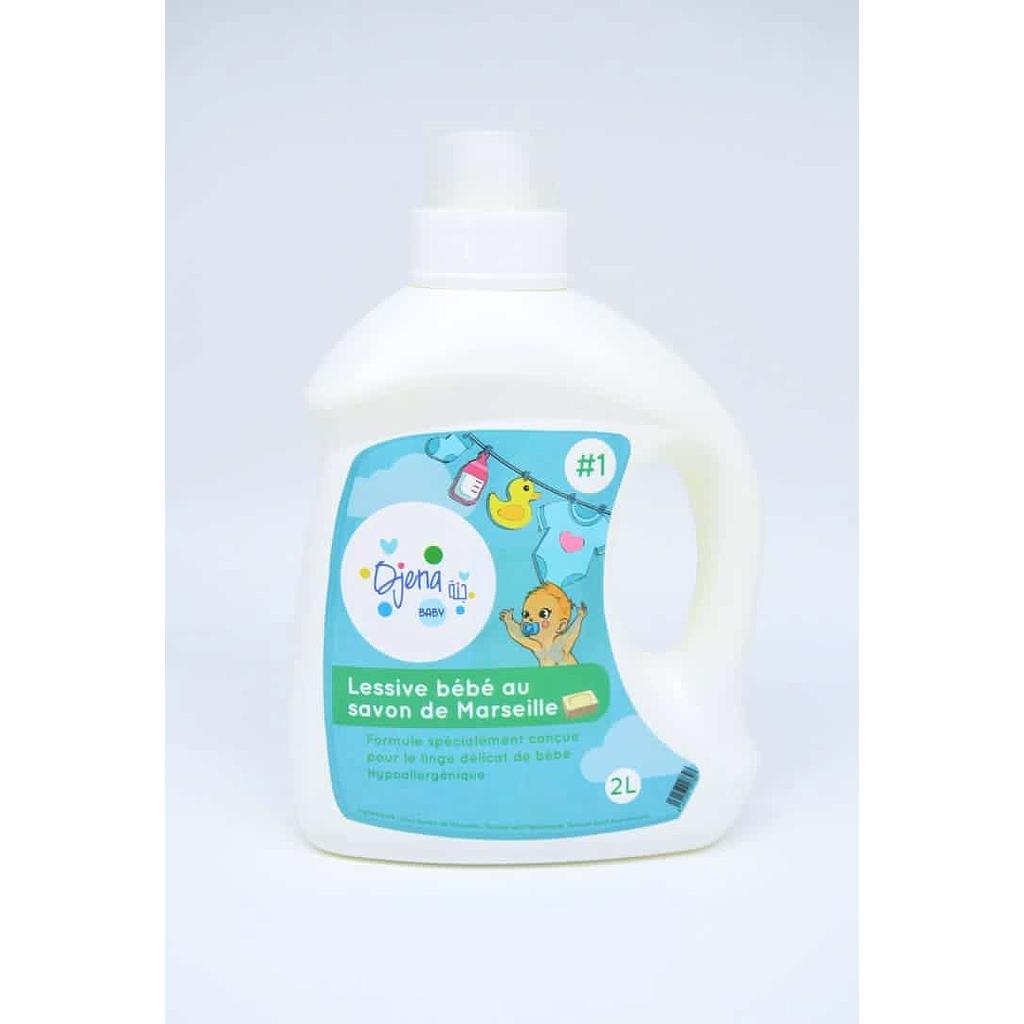 DJENA BABY LESSIVE SAVON DE MARSEILLE 2L