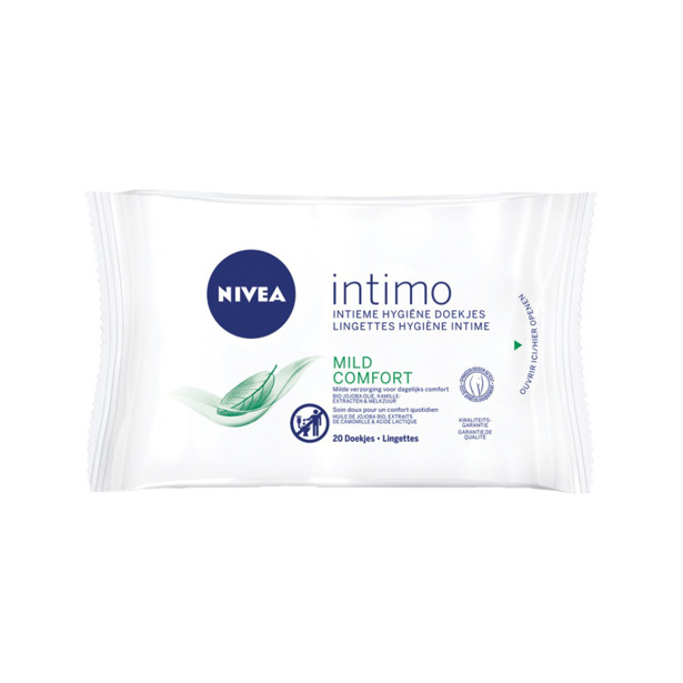 NIVEA  LINGETTE  INTIME P/20