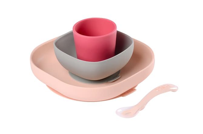 BEABA COFFRET REPAS SILICONE AVEC VENTOUSE