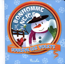 BON HOMME DE NEIGE PETIT LIVRE