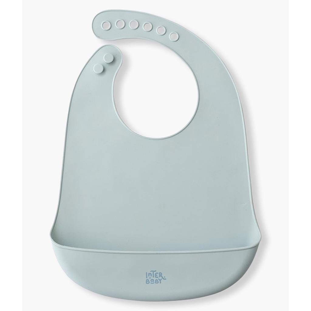 INTERBABY BAVOIRS EN SILICONE  BLEU