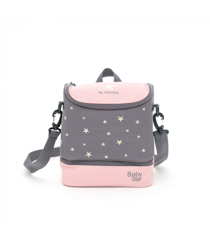 OLMITOS SAC ISOTHERME BABY ETOILE ROSE