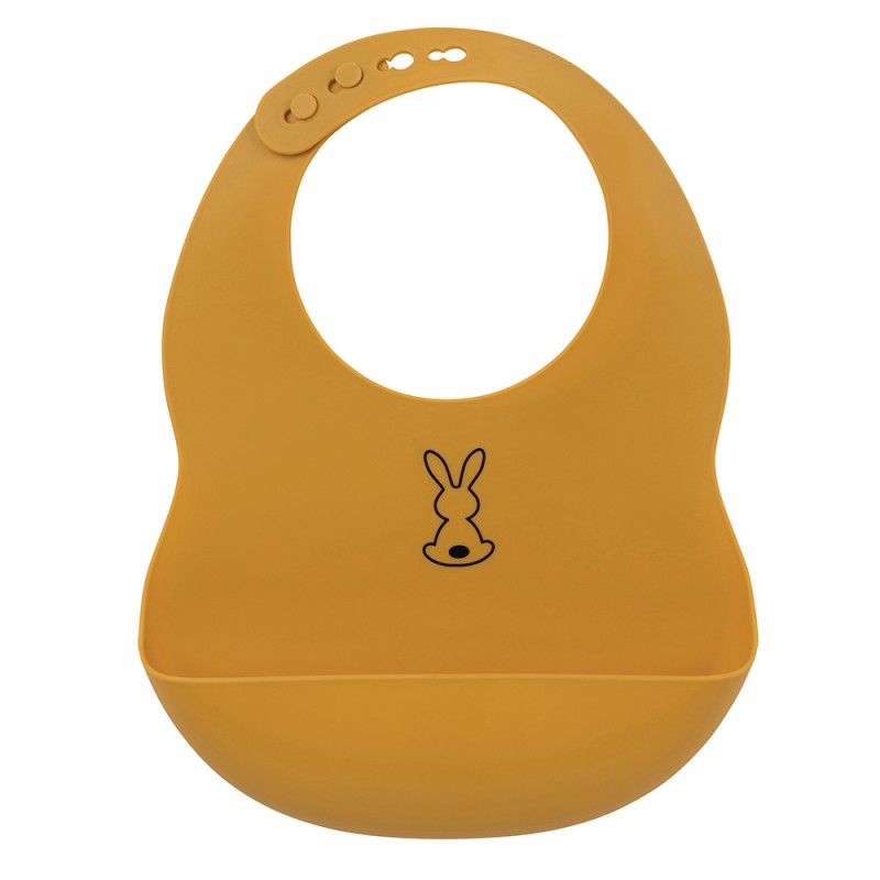 NATTOU BAVOIR EN SILICONE OCRE