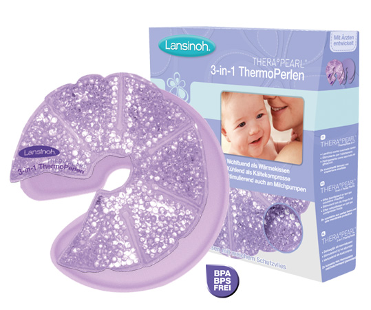 LANSINOH COMPRESSES THERMOPERLES 3EN1CHAUD FROID