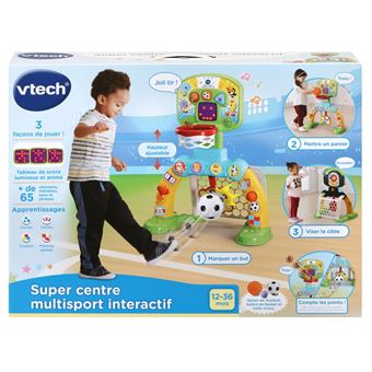 VTECH SUPER CENTRE MULTISPORT INTERACTIF