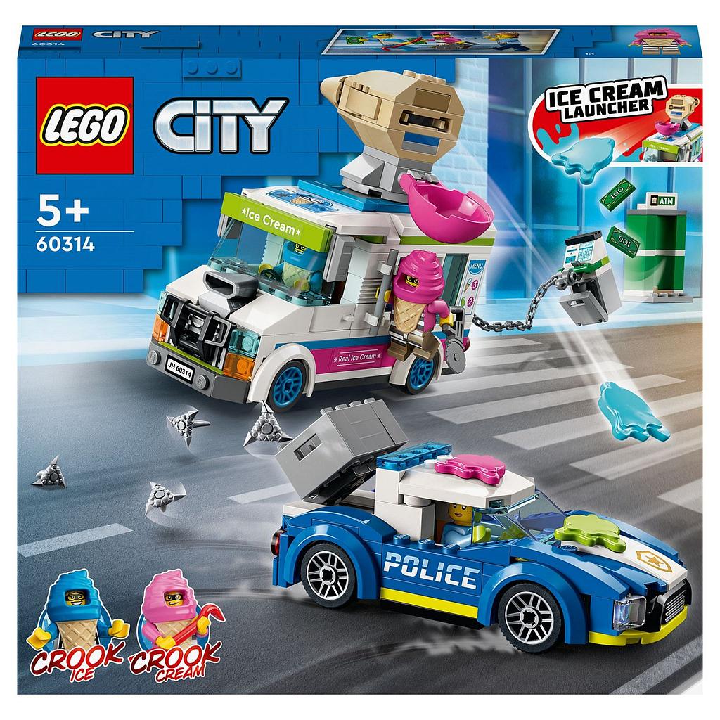 LEGO  Ice Cream Truck Chase 314 PCS