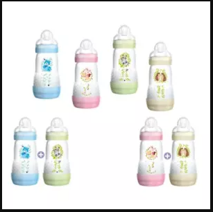 MAM BIBERON EN PLASTIQUE 330 ML EASY ACTIVE 6M+