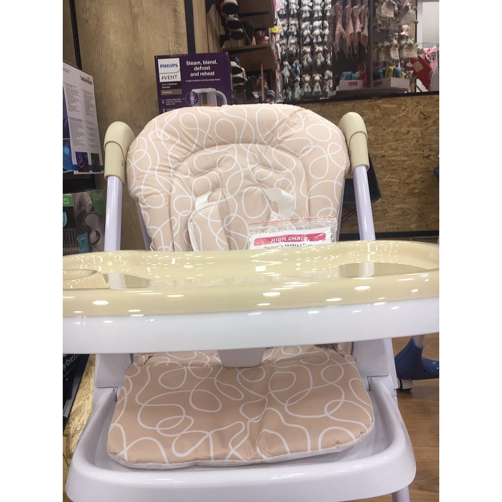 BEBELOVE CHAISE HAUTE 6M+ BEIGE