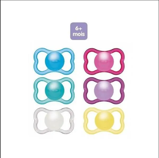 MAM SUCETTE EN SILICONE PAPILLON 6M+