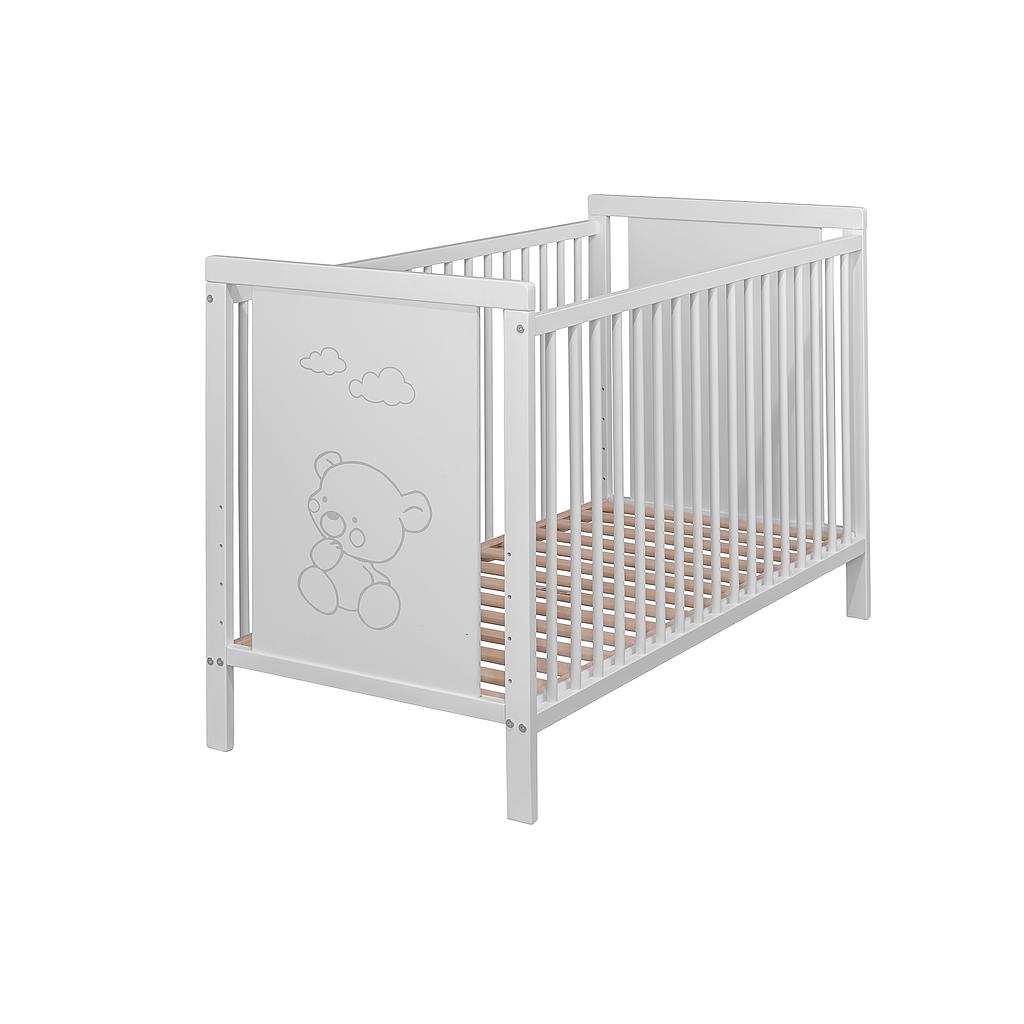 AMAL II LIT EN BOIS MIA 120X60 CM COLISSANT