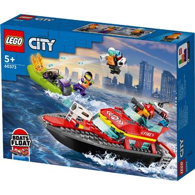 LEGO CITY BATEAU DE SAUVETAGE DES POMPIERS