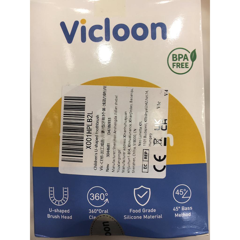 VICLOON BROSSE A DENTS FORME U 3 PCS