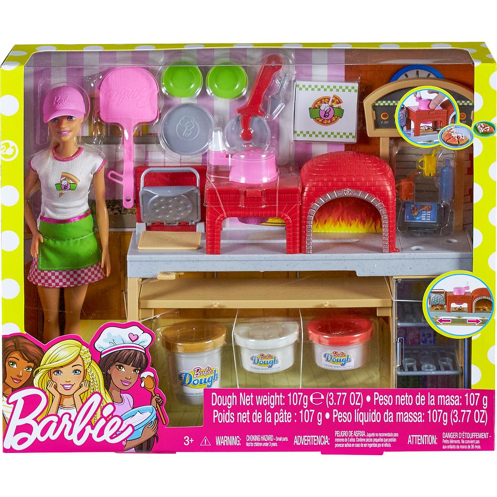 BARBIE COFFRET PIZZERIA