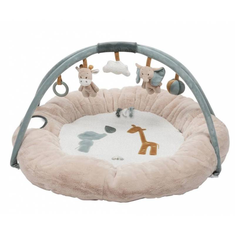 NATTOU TAPIS D'EVEIL 87x87x 52 cm AXEL &amp; LUNA