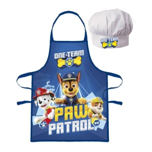 TABLIER ET CHAPEAU  DE CHEF PAW PATROL