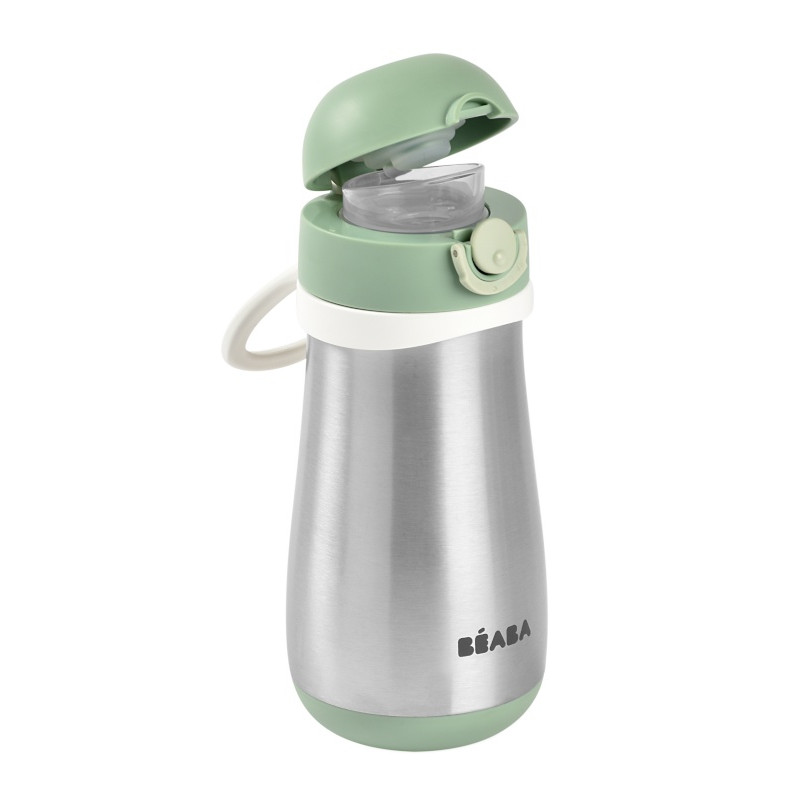 BEABA GOURDE INOX 350 ML 18M+ VERT