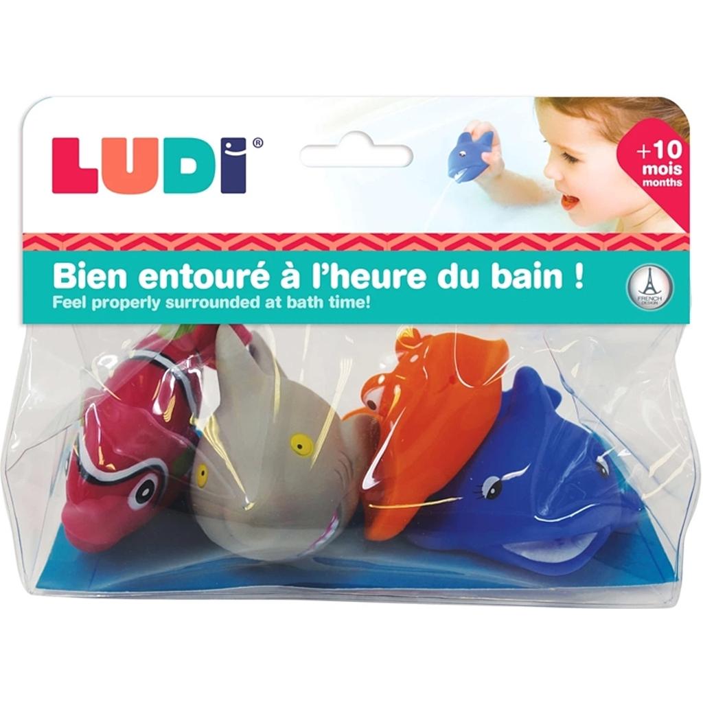 LUDI ASPERGEURS POSSONS 4 FIGURINES