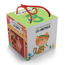 AUZOU LIVRE ET CUBES CONSTRUCTION