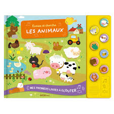 AUZOU ECOUTE ET CHERCHE LES ANIMAUX