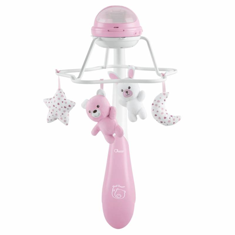 CHICCO MOBILE ARC-EN-CIEL 3 EN 1 ROSE
