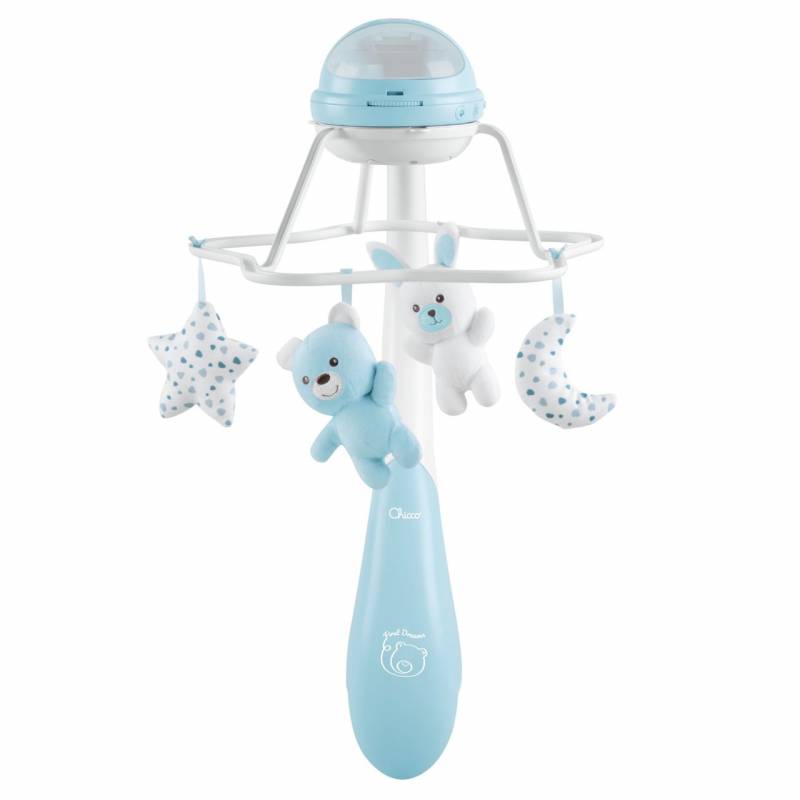 CHICCO MOBILE ARC-EN-CIEL 3 EN 1 BLEU