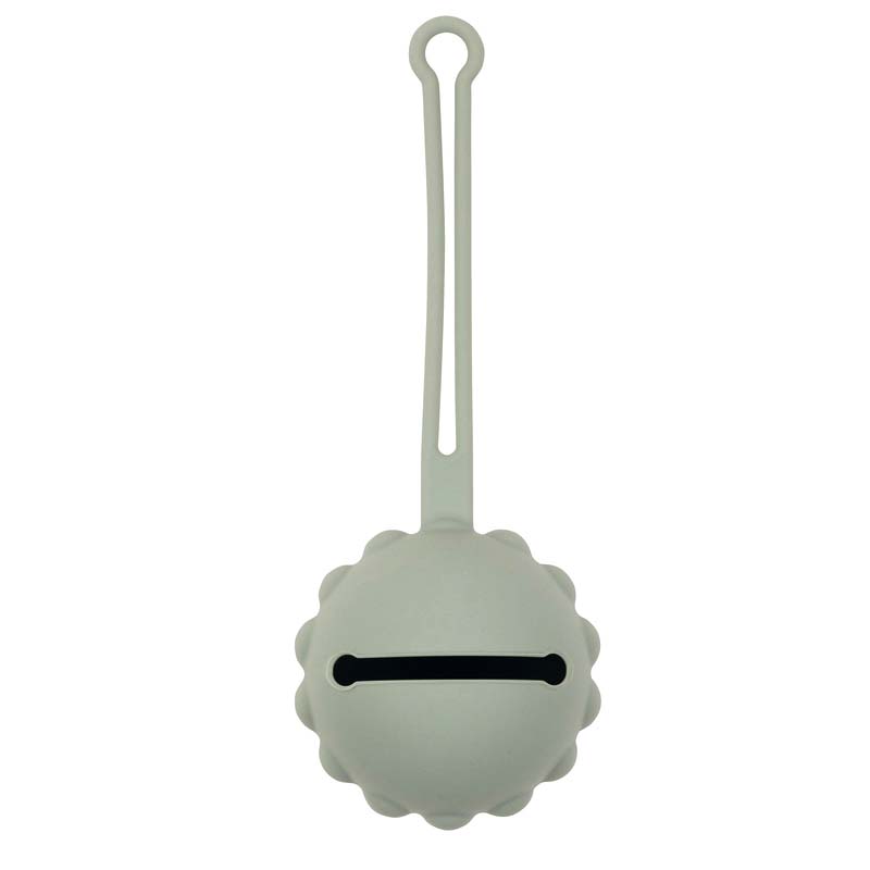 NATTOU ETUI A SUCETTE EN SILICONE VERT