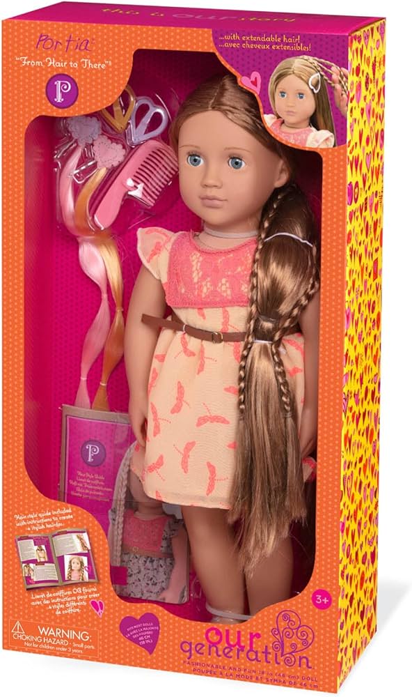 OUR GENERATION POUPEE 46CM PORTIA