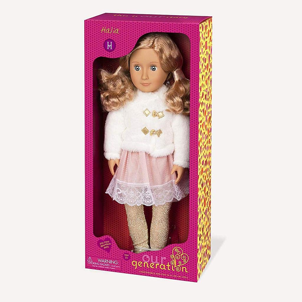 OUR GENERATION POUPEE 46CM HALIA