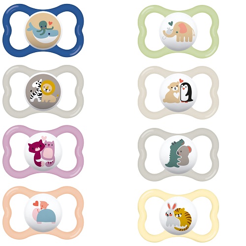 MAM 2 SUCETTES SIL ORIGINAL 16M+