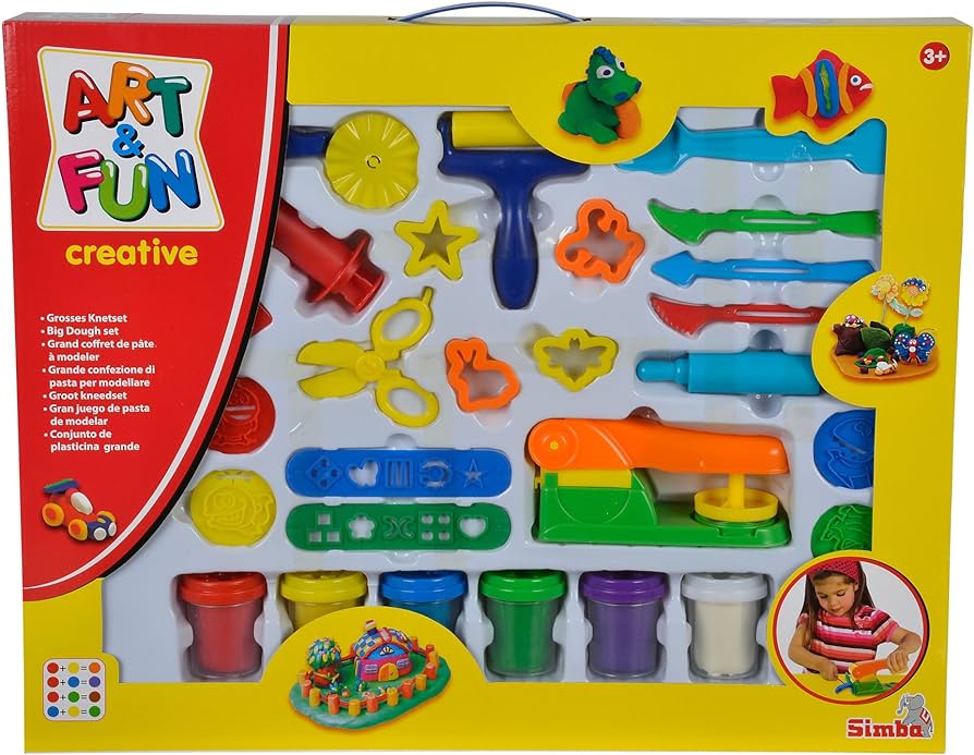 SIMBA ART ET FUN GRAND COFFRET PATE A MODELER