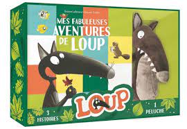 COFFRET LOUP LIVRE + PELUCHE